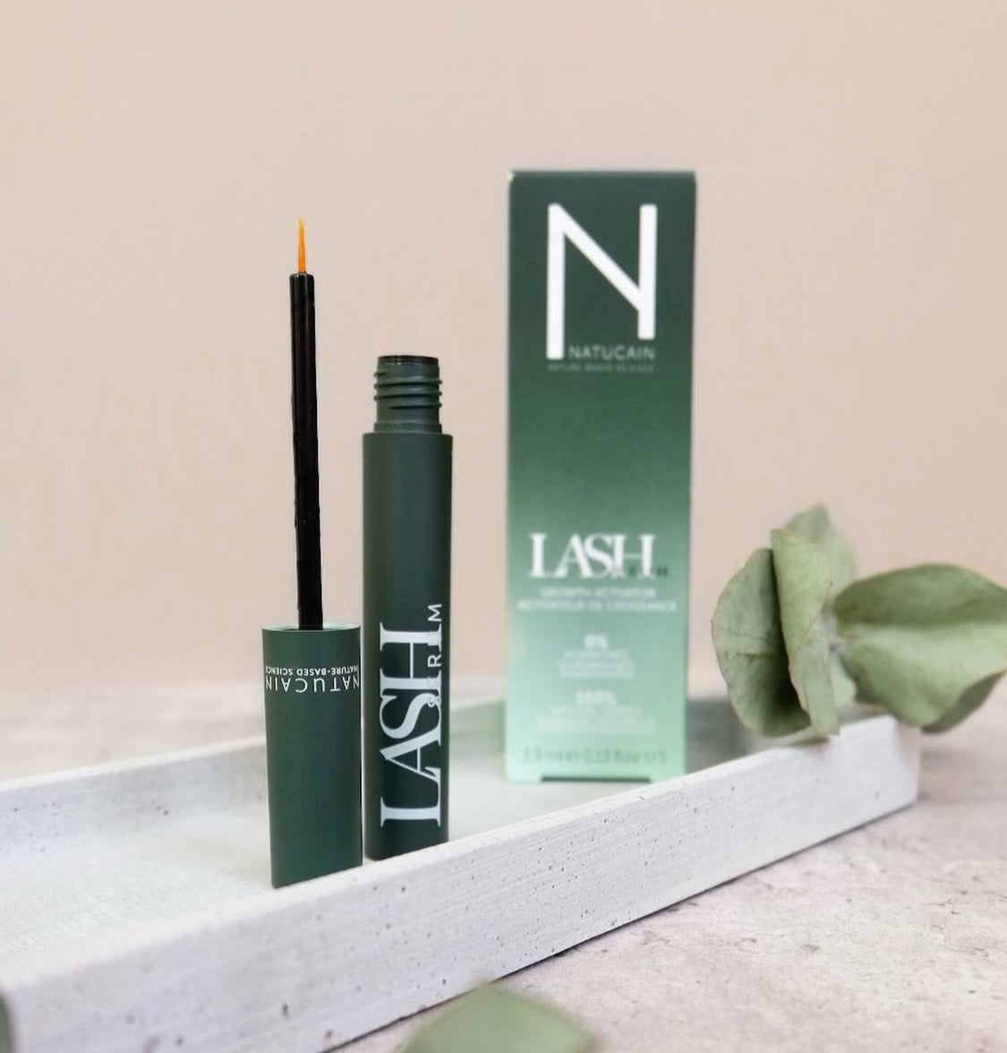 Volledig gamma Natucain + lash serum GRATIS